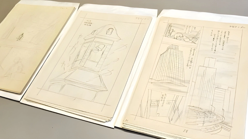 Три страницы с рисунками